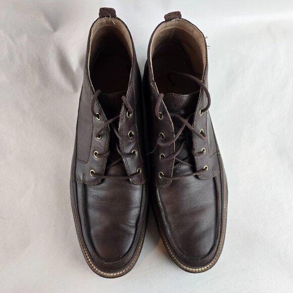 Cole Haan Original Grand OS Moc II Mens 9 Brown Leather Chukka Boots Casual Used - Picture 4 of 9